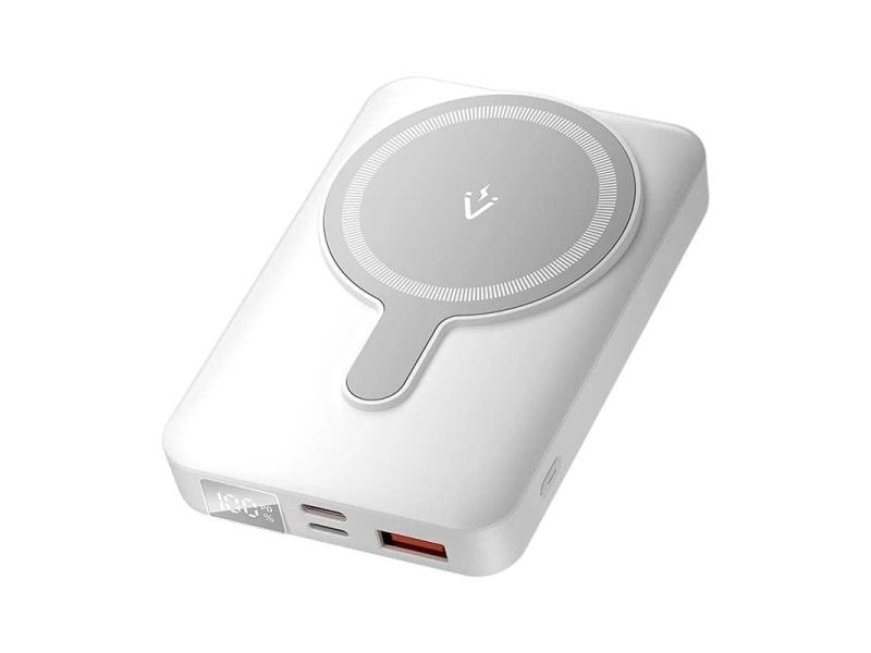 Powerbank 10000mAh Vention FHTW0/ 22.5W/ Wireless/ Blanco