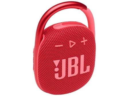 Altavoz con Bluetooth JBL Clip 4/ 5W/ 1.0/ Rojo