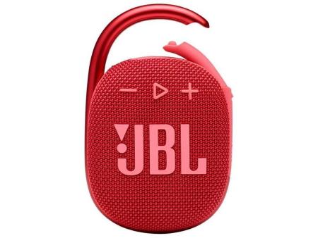 Altavoz con Bluetooth JBL Clip 4/ 5W/ 1.0/ Rojo