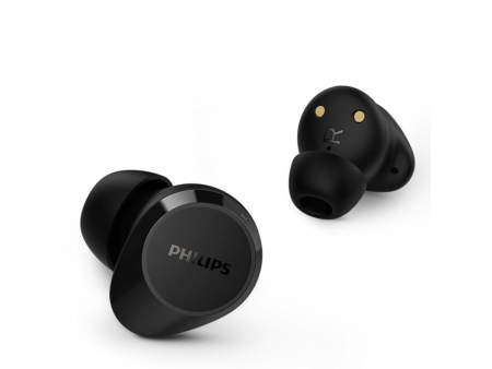 Auriculares Bluetooth Philips TAT1209 con estuche de carga/ Autonomía 6h/ Negros