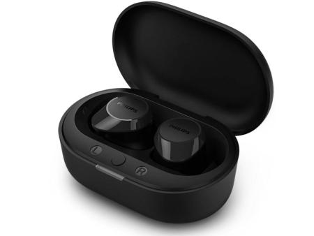 Auriculares Bluetooth Philips TAT1209 con estuche de carga/ Autonomía 6h/ Negros