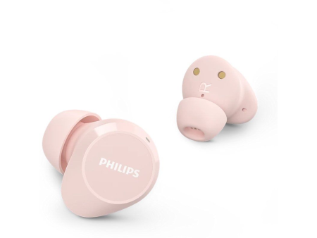 Auriculares Bluetooth Philips TAT1209 con estuche de carga/ Autonomía 6h/ Rosas