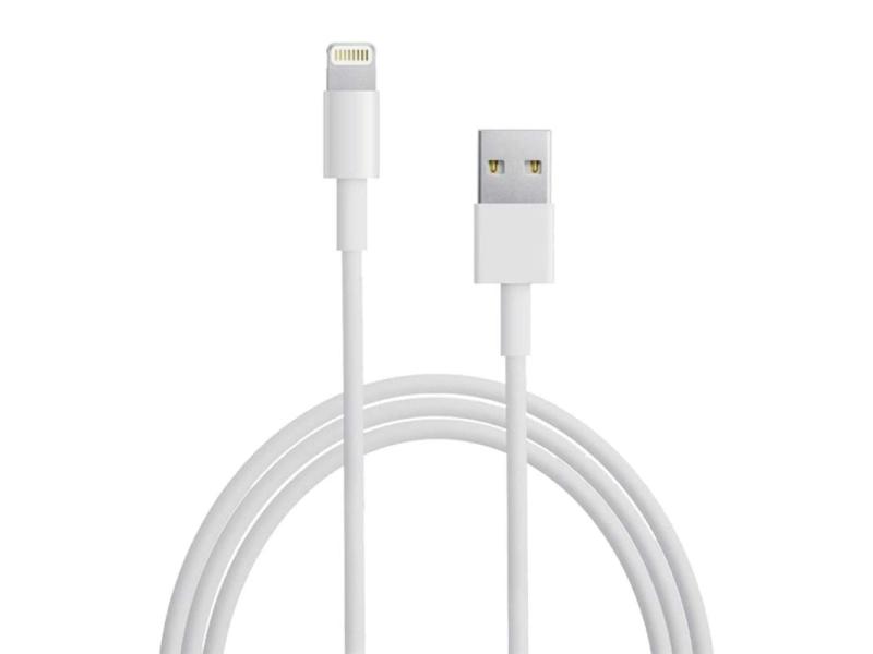 Cable USB Lightning Duracell USB5022W/ USB Macho - Lightning Macho/ 2m/ Blanco