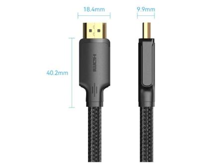 Cable HDMI 2.0 4K Vention ALLBD/ HDMI Macho - HDMI Macho/ 50cm/ Negro