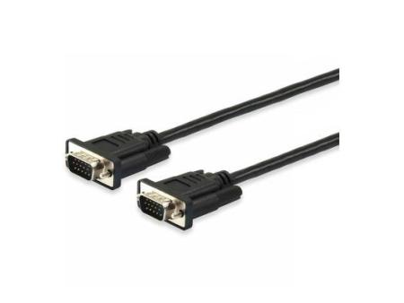 Cable VGA 3GO CVGA10MM/ VGA Macho - VGA Macho/ 10m/ Negro