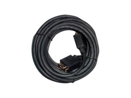 Cable VGA 3GO CVGA10MM/ VGA Macho - VGA Macho/ 10m/ Negro