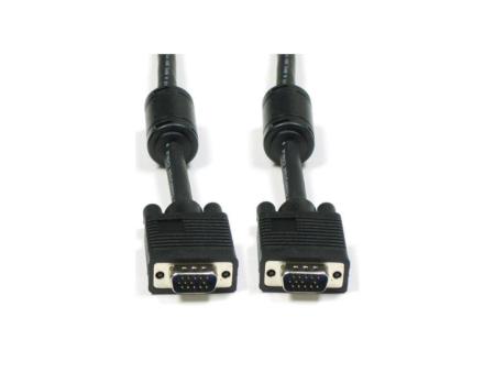 Cable SVGA 3GO CVGA15MM/ VGA Macho - VGA Macho/ 15m/ Negro