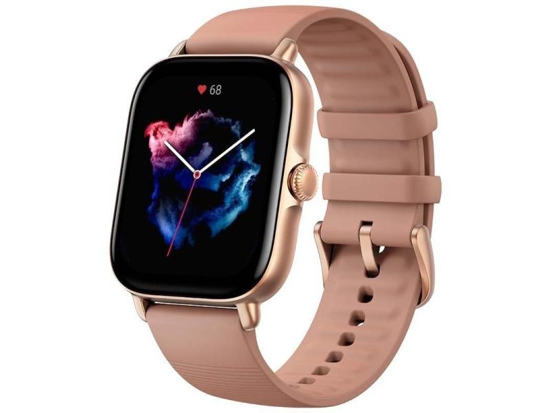 Smartwatch Huami Amazfit GTS 3/ Notificaciones/ Frecuencia Cardíaca/ GPS/ Rosa Terracota