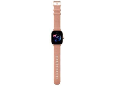 Smartwatch Huami Amazfit GTS 3/ Notificaciones/ Frecuencia Cardíaca/ GPS/ Rosa Terracota