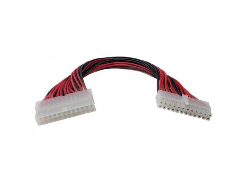 Adaptador Alimentación 3GO A129/ Molex 24 PIN Macho - Molex 24 PIN Hembra/ 30cm