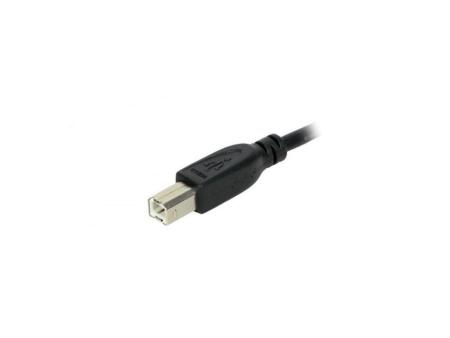 Cable USB 2.0 Impresora 3GO C113/ USB Tipo-B Macho - USB Macho/ 5m/ Negro