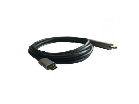 Cable HDMI 3GO C137/ HDMI Macho - USB Tipo-C Macho/ 2m/ Negro