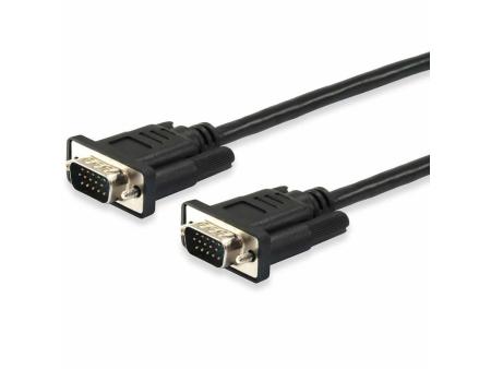 Cable VGA 3GO CVGAMM/ VGA Macho - VGA Macho/ 1.8m/ Negro