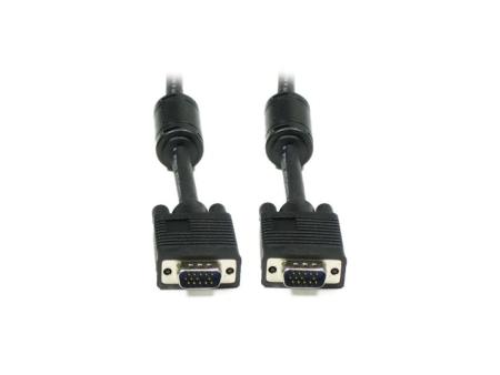 Cable VGA 3GO CVGAMM/ VGA Macho - VGA Macho/ 1.8m/ Negro