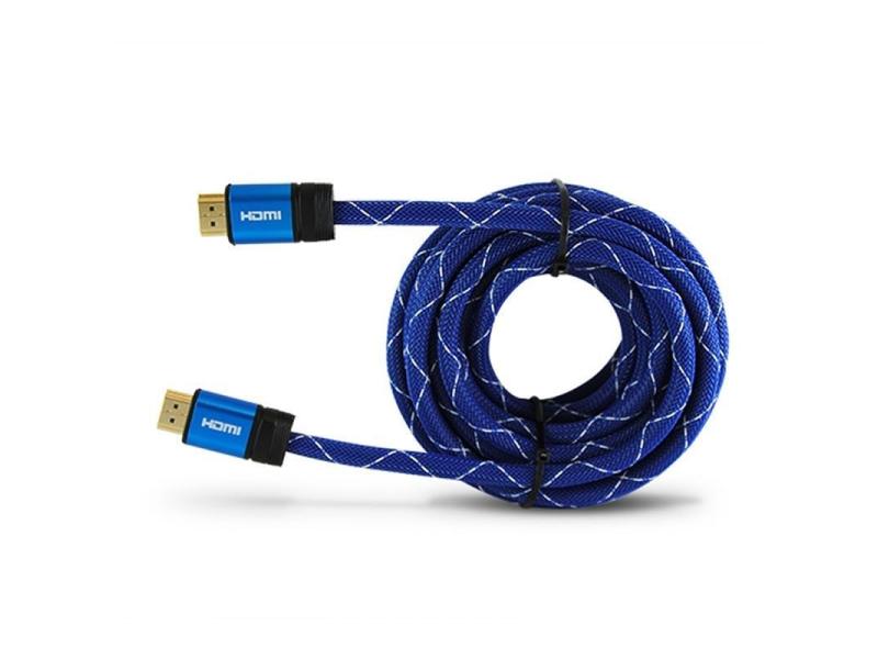 Cable HDMI 2.0 4K 3GO CHDMI52/ HDMI Macho - HDMI Macho/ 5m/ Azul