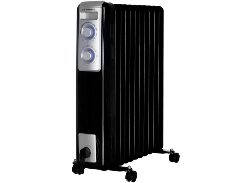 Radiador de Aceite Orbegozo RN 2500/ 3 Potencias/ 2500W/ 11 Elementos Caloríficos