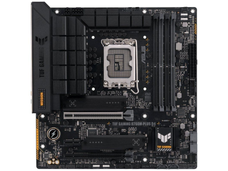 Placa Base Asus TUF GAMING B760M-PLUS D4/ Socket 1700/ Micro ATX