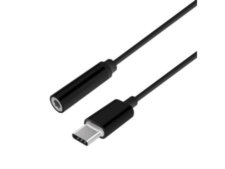 Conversor USB Tipo-C Aisens A109-0385/ USB Tipo-C Macho - Jack 3.5 Hembra