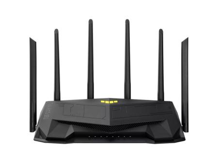 Router Gaming Inalámbrico Asus TUF AX6000/ WiFi 6/ 6000Mbps/ 2.4GHz 5GHz/ 6 Antenas/ WiFi 802.11ax/ac/n/a/ - n/b/g