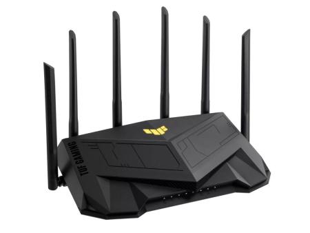 Router Gaming Inalámbrico Asus TUF AX6000/ WiFi 6/ 6000Mbps/ 2.4GHz 5GHz/ 6 Antenas/ WiFi 802.11ax/ac/n/a/ - n/b/g