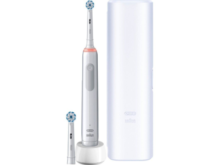 Cepillo Dental Braun Oral-B Vitality Pro 3 3500/ Incluye 2 Recambios/ Blanco