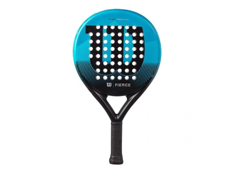 Pala de Pádel Wilson Fierce Elite 2/ Azul y Negro