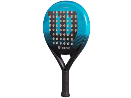 Pala de Pádel Wilson Fierce Elite 2/ Azul y Negro