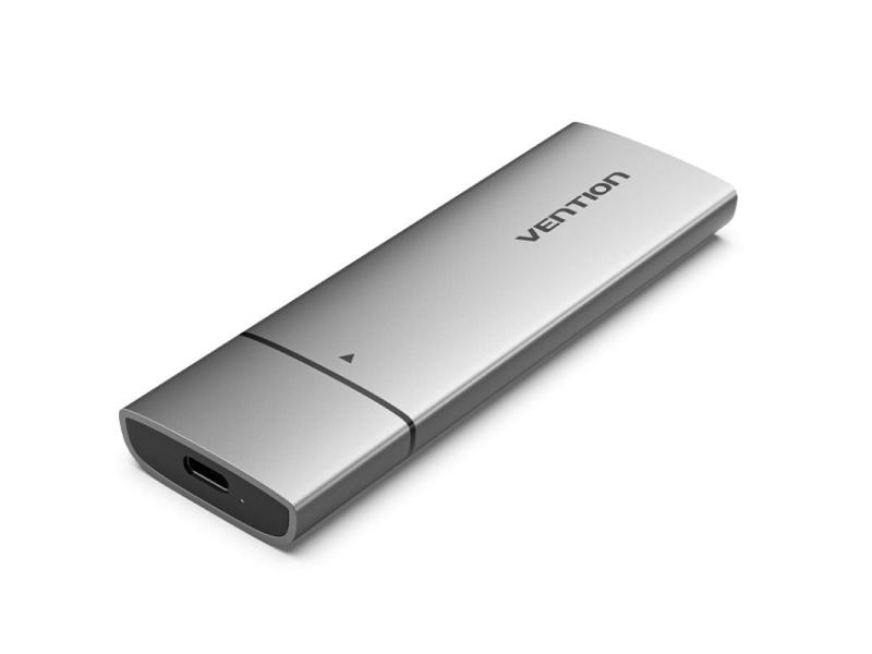 Caja Externa para Disco SSD M.2 NVMe Vention USB Tipo-C KPGH0/ USB 3.1 Gen2/ Sin tornillos