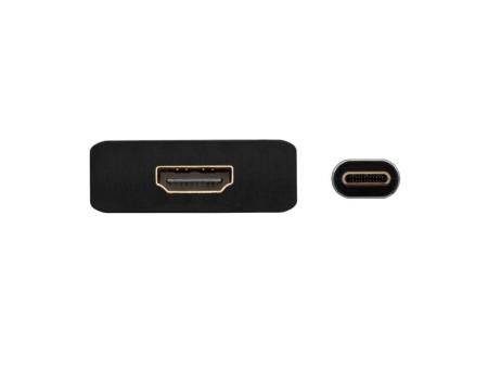 Conversor HDMI 4K 30Hz Aisens A109-0684/ HDMI Hembra - USB Tipo-C Macho/ 15cm/ Negro