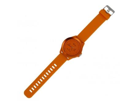 Smartwatch Forever Colorum CW-300/ Notificaciones/ Frecuencia Cardíaca/ Naranja