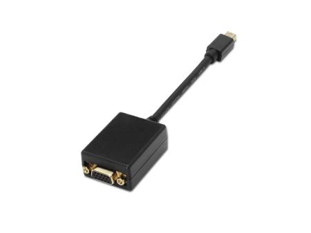 Conversor Aisens A125-0135/ Mini Displayport Macho - VGA Hembra