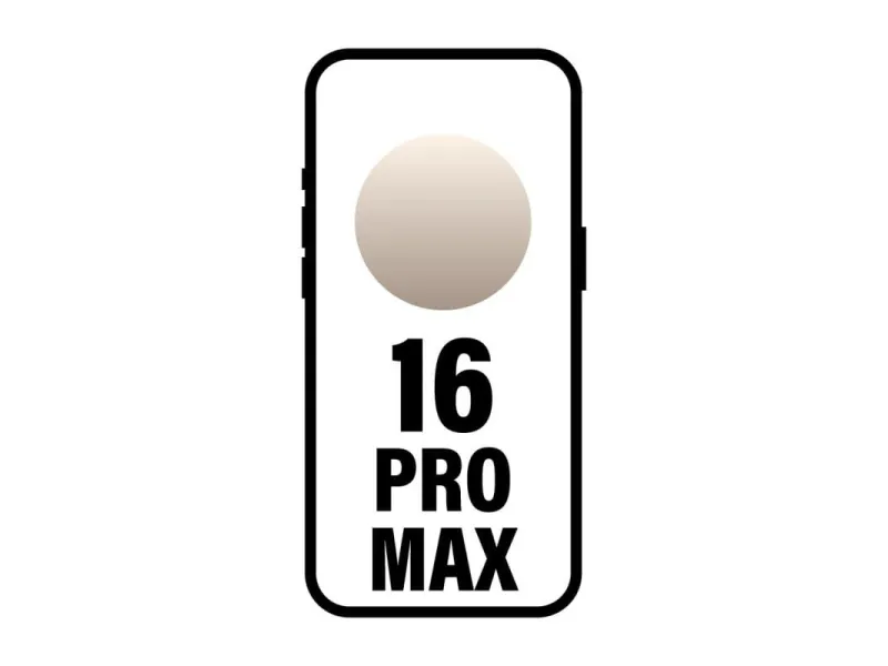 Smartphone Apple iPhone 16 Pro Max 512GB/ 6.9'/ 5G/ Titanio Color Desierto
