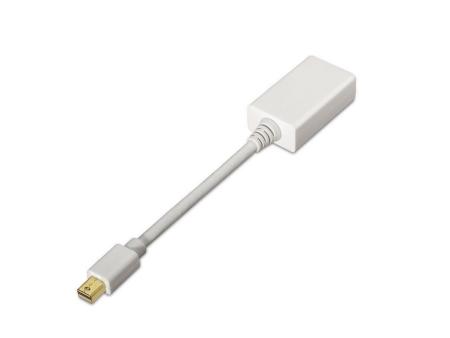 Cable Conversor Aisens A125-0138/ Mini Displayport Macho - HDMI Hembra/ 15cm/ Blanco