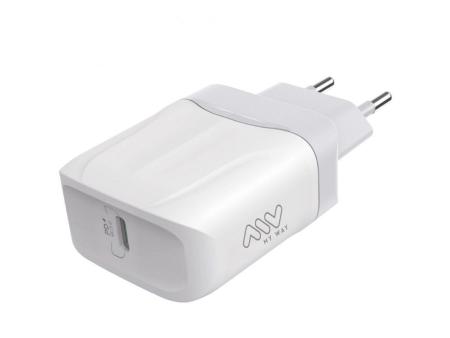 Cargador de Pared Myway MWACC0005/ 1xUSB Tipo-C/ 20W