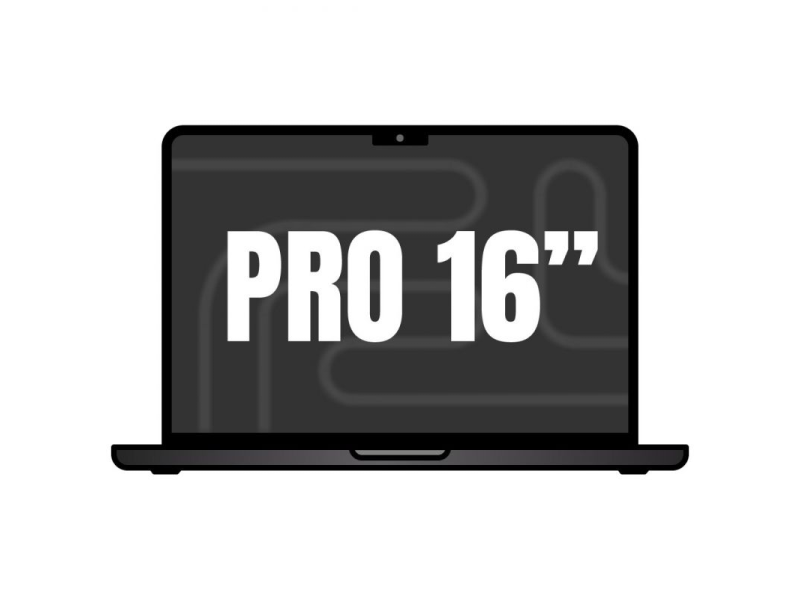 Apple Macbook Pro 16'/ M4 Pro 14-Core CPU/ 24Gb/ 512Gb SSD/ 20-Core GPU/ Negro Espacial