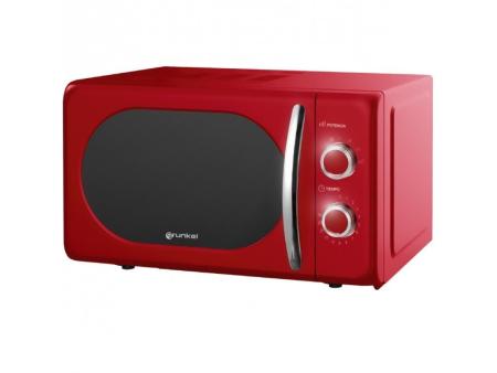 Microondas Grunkel Vintage MW-20ROJO/ 700W/ Capacidad 20L/ Rojo