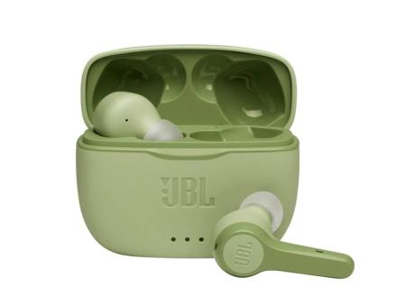 Auriculares Bluetooth JBL Tune 215 TWS con estuche de carga/ Autonomía 5h/ Verdes