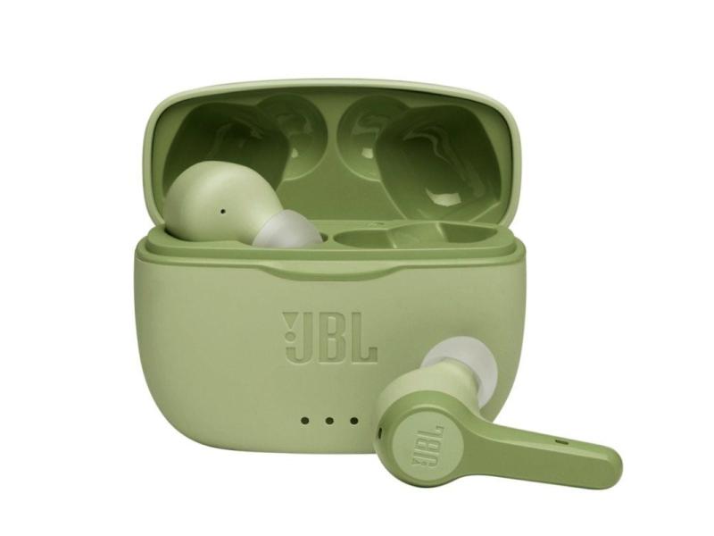 Auriculares Bluetooth JBL Tune 215 TWS con estuche de carga/ Autonomía 5h/ Verdes