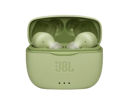 Auriculares Bluetooth JBL Tune 215 TWS con estuche de carga/ Autonomía 5h/ Verdes