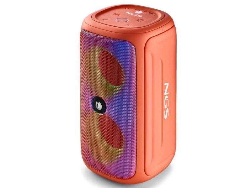 Altavoz con Bluetooth NGS Roller Beast/ 32W/ 2.0/ Coral