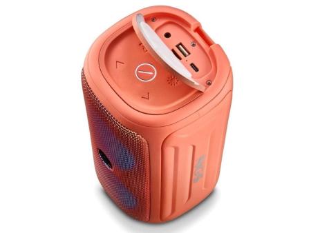 Altavoz con Bluetooth NGS Roller Beast/ 32W/ 2.0/ Coral