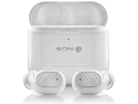 Auriculares Bluetooth NGS Ártica Duo con estuche de carga/ Autonomía 5h/ Blancos