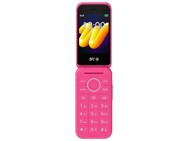 Teléfono Móvil SPC WILD para Personas Mayores/ 4G/ Rosa