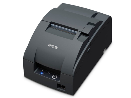 Impresora de Tickets Epson TM-U220IIB/ Ancho papel 76mm/ USB/ Negra