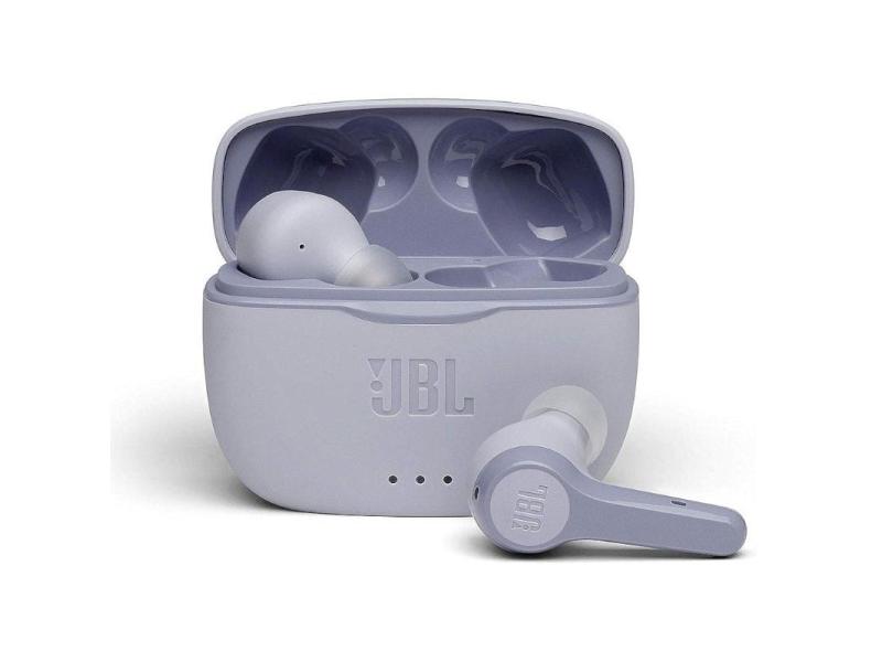 Auriculares Bluetooth JBL Tune 215 TWS con estuche de carga/ Autonomía 5h/ Purpura