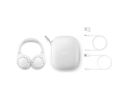 Auriculares Inalámbricos Philips TAH8506/ con Micrófono/ Bluetooth/ Blancos