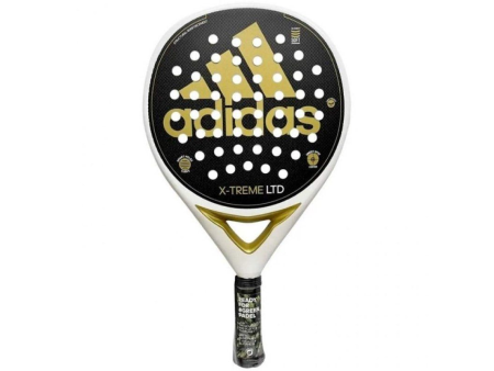 Pala de Pádel Adidas Pala Adidas X-Treme/ Blanco y Oro