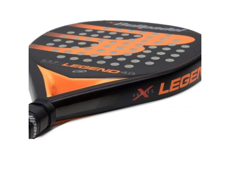 Pala de Pádel Bullpadel Legend 4.0 2022/ Naranja y Negra