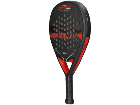 Pala de Pádel Siux Tsunami Revolution/ Roja y Negra