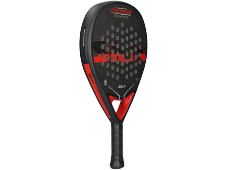 Pala de Pádel Siux Tsunami Revolution/ Roja y Negra